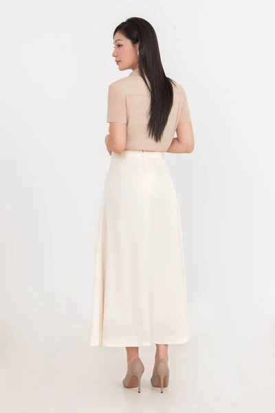 Áo lụa thêu họa tiết
