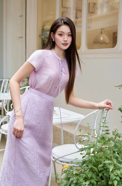 Áo sơ mi Lavender Dream