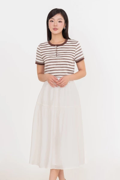Áo thun kẻ Cotton