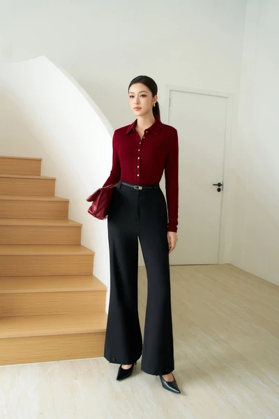 Quần ống loe Fall Motion