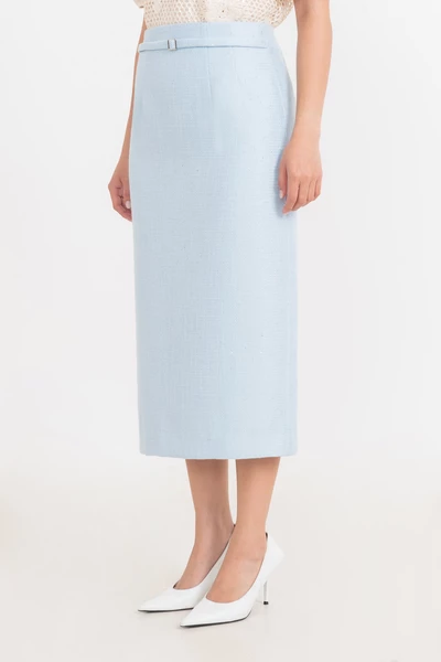 Chân váy bút chì Soft Tweed