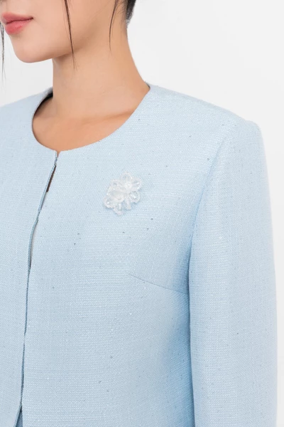 Áo Blazer Soft Tweed