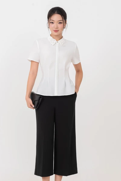 Áo sơ mi ôm Peplum