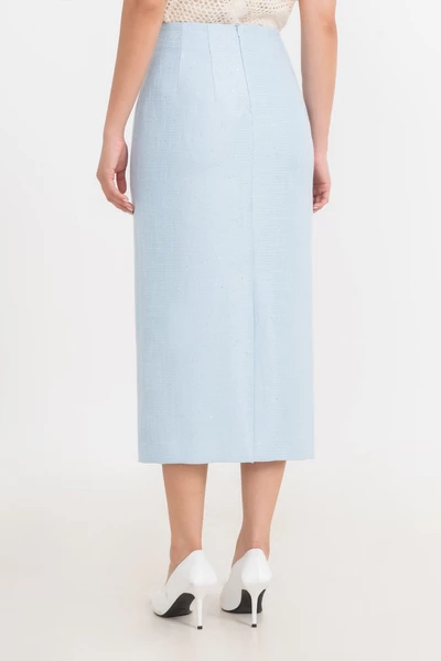 Chân váy bút chì Soft Tweed