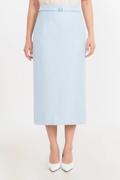 Chân váy bút chì Soft Tweed