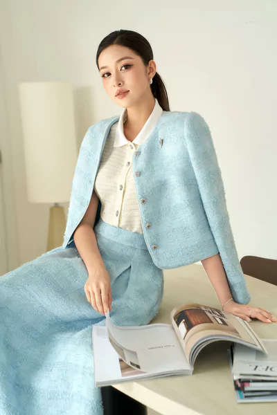 Chân váy Tweed Harris
