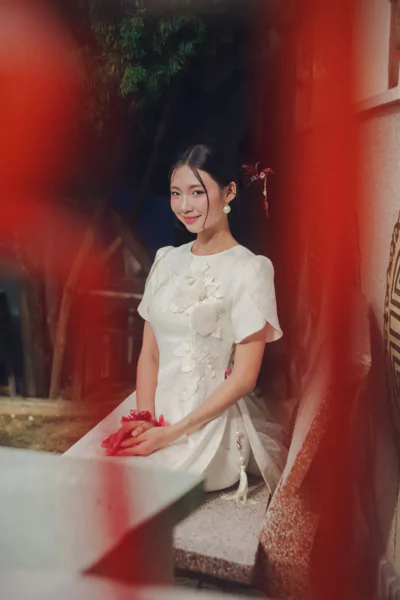 Áo dài Diễm Thư