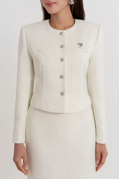 Áo vest Golden Tweed