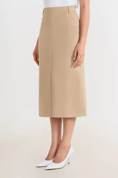 Chân váy Khaki chữ A