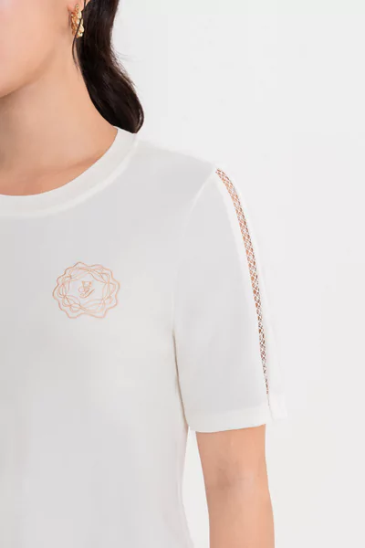Áo thun Rayon tay kiểu