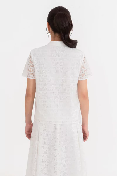 Áo ren kiểu cổ Polo
