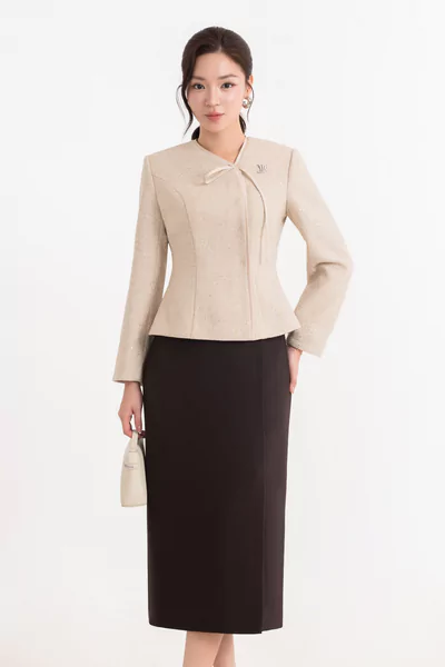 Áo vest Luminous Tweed