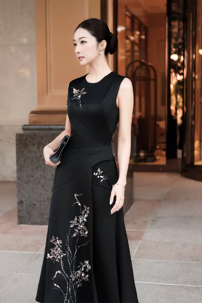 Đầm dạ hội Organza Sequin
