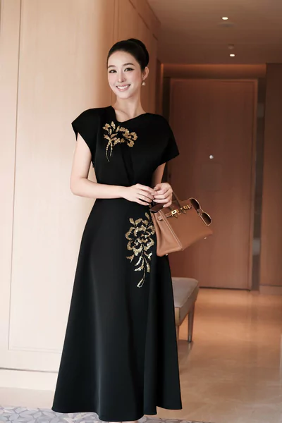 Noir Fleur Dress - Đầm dạ hội